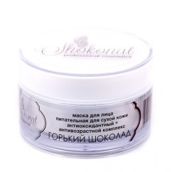 Маска «Горький Шоколад» питательная для нормальной, сухой и увядающей кожи, 50 мл