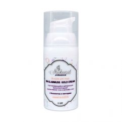  BB крем для лица BB-GLAMMUSS подстраивающийся матирующий мультипептидный с биозолотом средний тон EUROPE