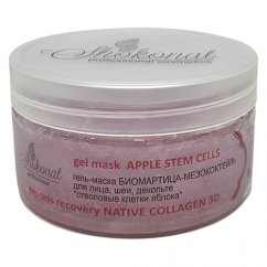 Гель-маска БИОМАТРИЦА-МЕЗОКОКТЕЙЛЬ для лица, шеи, декольте *стволовые клетки яблока* express recovery NATIVE COLLAGEN 3D