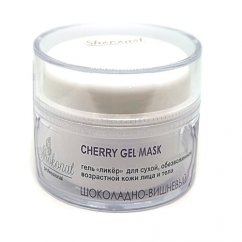 Гель «Ликер» ШОКОЛАДНО-ВИШНЕВЫЙ для лица и тела для сухой, обезвоженной, возрастной кожи, 50 мл