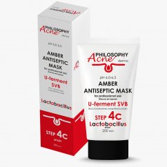 МАСКА АНТИСЕПТИЧЕСКАЯ ЯНТАРНАЯ 200гр / AMBER АNTISEPTIС MASK 200gr step 4c