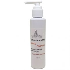 Крем массажный для лица и тела с элитными пептидами MANGO PINEAPPLE