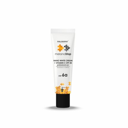 NANO WHITE CREAM + VITAMIN C SPF 30 PROFESSIONAL USE ОТБЕЛИВАЮЩИЙ НАНО КРЕМ С ВИТАМИНОМ С И СПФ 30  100 ml