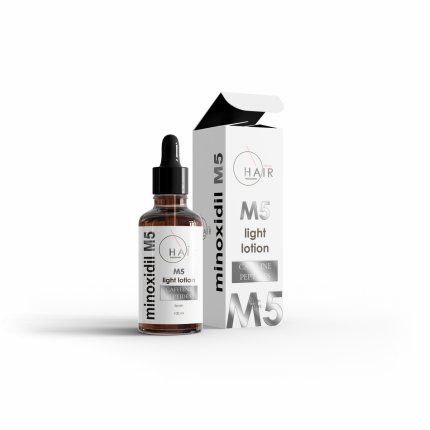 M5 LIGHT LOTION WITH CAFFEINE&PEPTIDE, Лосьон с миноксидилом и пептидами для профилактики выпадения и восстановления волос 100 мл