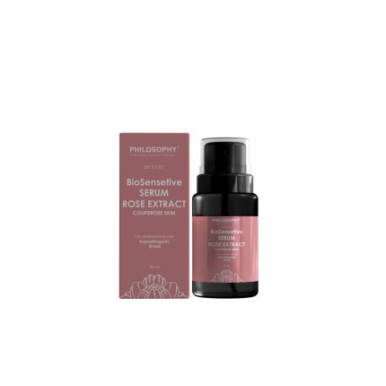 TM PHILOSOPHY BIOSENSETIVE SERUM ROSE EXTRACT / СЫВОРОТКА ДЛЯ КУПЕРОЗНОЙ КОЖИ С ЭКСТРАКТОМ РОЗЫ, 50 мл