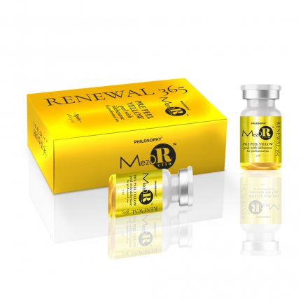 Biphasic Pre Peel Yellow Med Peel With Idebenone Renewal 365 / Желтый пилинг с идебиноном и маслом персиковой косточки, 7 мл*2