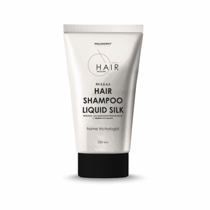 ШАМПУНЬ С ЭФФЕКТОМ ШЕЛКА ДЛЯ ИДЕАЛЬНОГО БЛЕСКА HAIR SHAMPOO LIQUID SILK 250 ML