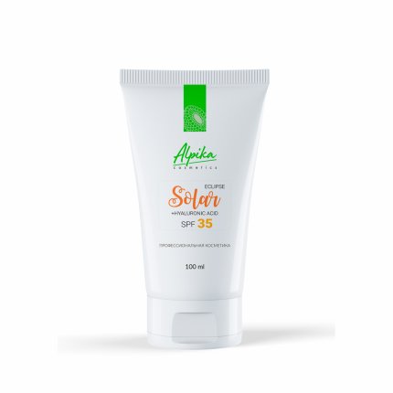 Крем солнцезащитный для тела с гиалуроновой кислотой Solar Eclipse SPF 35, 100мл