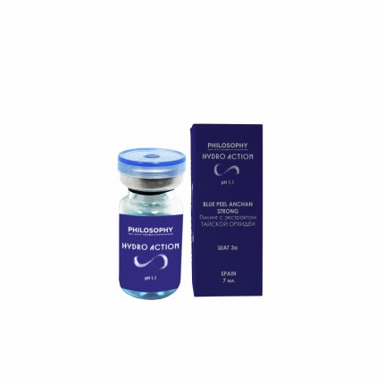 Blue peel anchan strong / Пилинг с экстрактом орхидеи ШАГ 3A, 7 мл