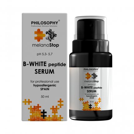 PHILOSOPHY MELANOSTOP B-WHITE PEPTIDE SERUM / ОСВЕТЛЯЮЩАЯ СЫВОРОТКА С ПЕПТИДАМИ, 50мл