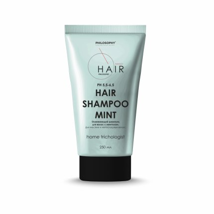 ШАМПУНЬ С МЕНТОЛОМ ОСВЕЖАЮЩИЙ  HAIR SHAMPOO MINT 250 ML