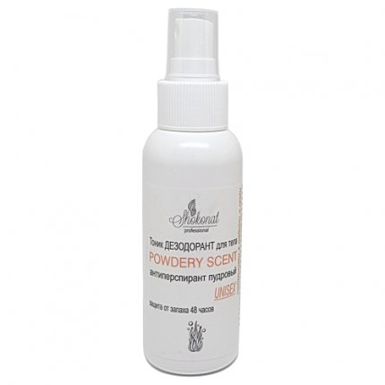 Тоник ДЕЗОДОРАНТ для тела POWDERY SCENT антиперспирант пудровый UNISEX