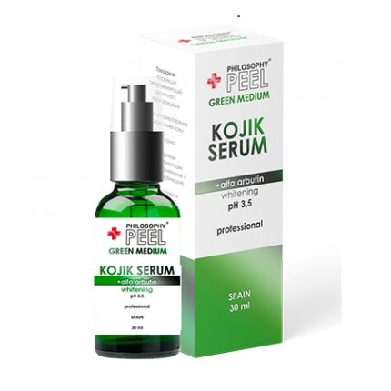 СЫВОРОТКА КОЙЕВАЯ C АЛЬФА АРБУТИНОМ ОТБЕЛИВАЮЩАЯ И ОБНОВЛЯЮЩАЯ/ KOJIK SERUM +ALFA ARBUTIN WHITENING, 30 мл